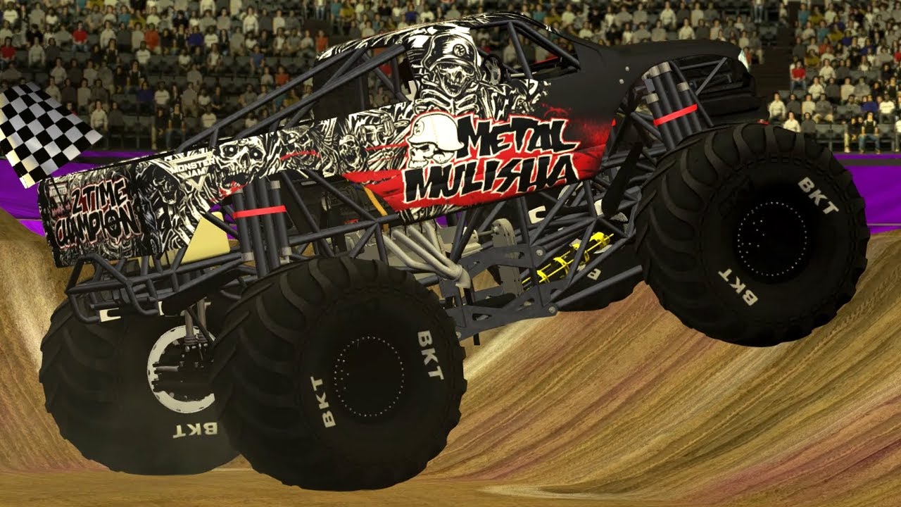 20 Truck Custom World Finals 2020 Freestyle - BeamNG.Drive Monster Jam