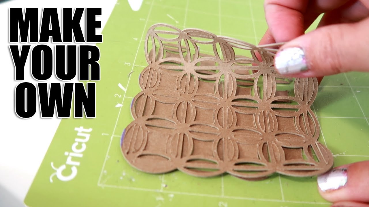 HOW to make reusable STENCILS with a CRICUT Explore Air 2