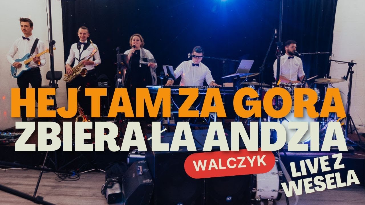SZYBKI NUMER - Hej tam za górą WALCZYK (ZBIERAŁA ANDZIA) 2024 LIVE Z WESELA BIESIADA FOLK
