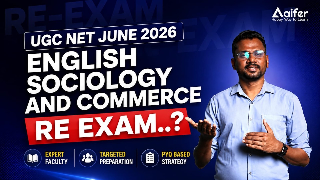 UGC NET JUNE 2026 ENGLISH,SOCIOLOGY AND COMMERCE RE EXAM..?