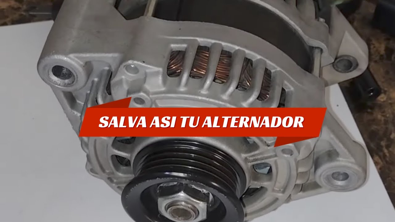 COMO HACERLE MANTENIMIENTO AL ALTERNADOR