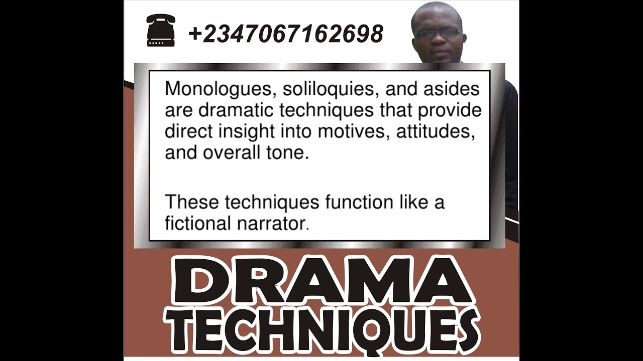 dramatic techniques