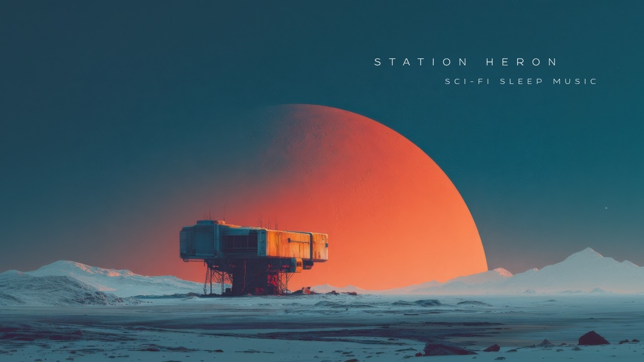 Station Heron: Healing Deep Space Sleep Music | Sci-Fi Ambient Music for Rest and Relaxation