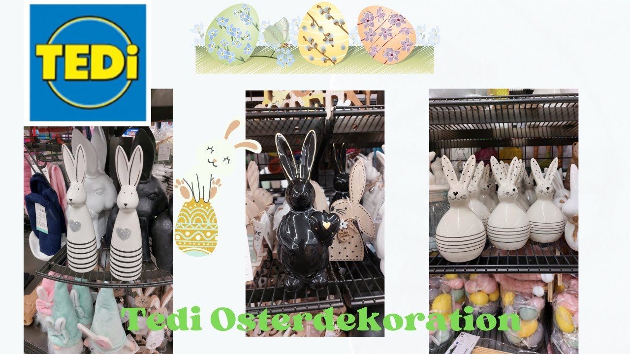 TEDI Easter decoration/Osterdekoration bei Tedi