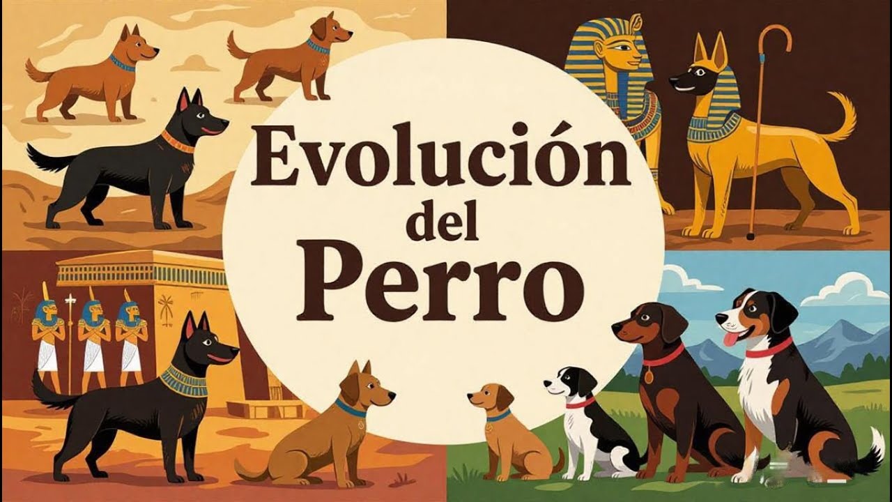 Evoluci&oacute;n del Perro: 50.000 A&ntilde;os de Historia y Compa&ntilde;erismo