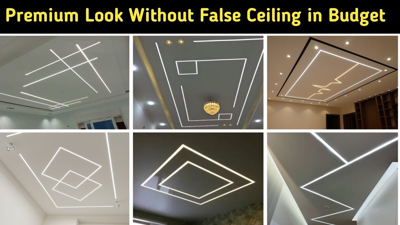 Profile Light Design 2025 | Profile Light Without False Ceiling | Profile Light in Ceiling