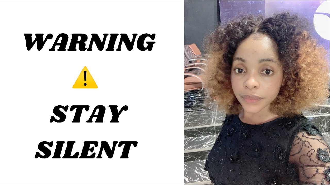 God says; THEY’RE AFRAID. WARNING ⚠️ !!! STAY SILENT.