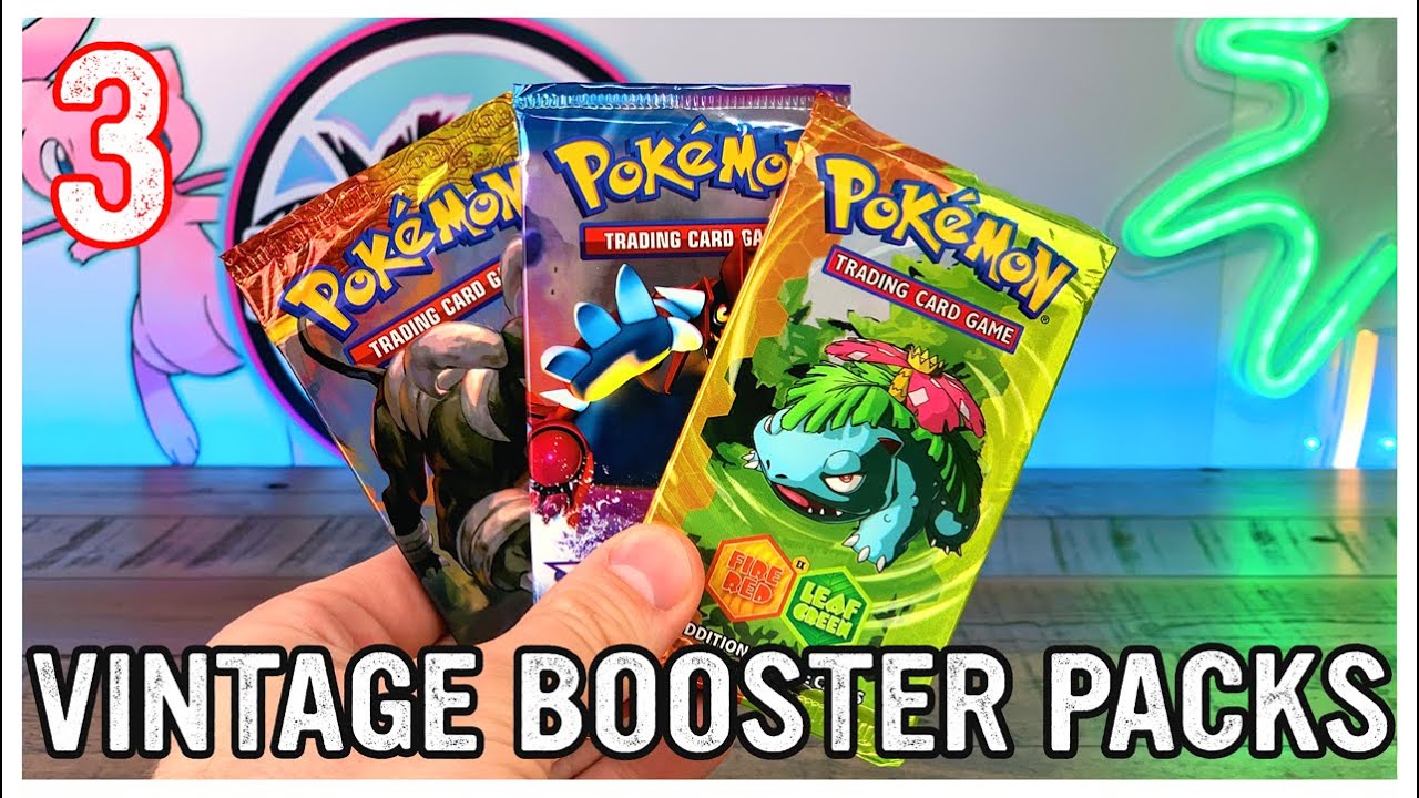 Pokemon Vintage Booster Pack Opening!! Call of Legends & Fire Red Leaf Green & Undaunted Boosters!