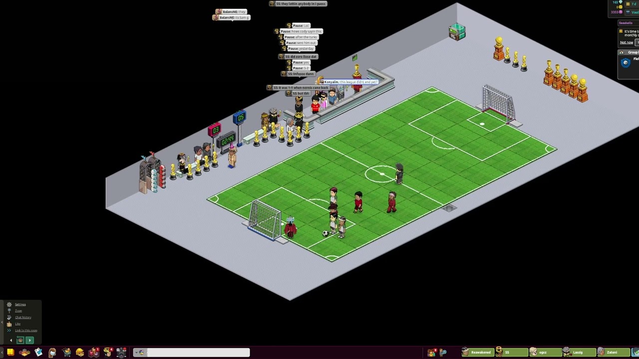 Habbo NONDC Champions League Elimination: Feyenoord vs AC Milan