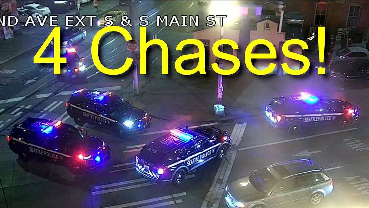 [Traffic Cam] Seattle Police Responses and Activity #22