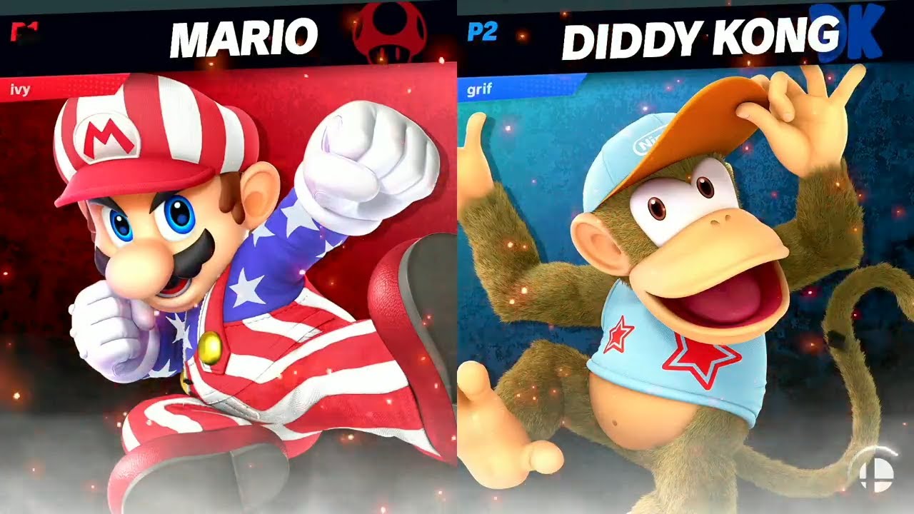 Shrimp4Life (Mario) vs Gr1ffbear (Diddy Kong) - WR1 - WGACCC #21