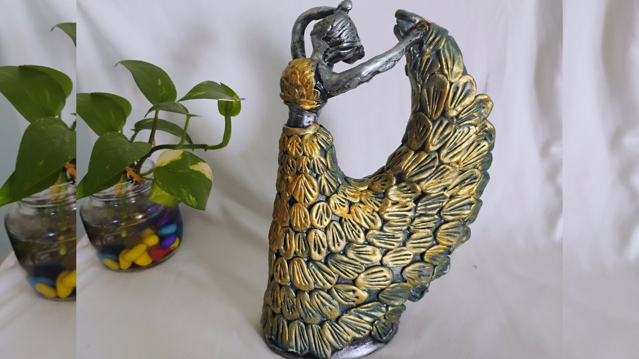 |Diy metalic finish home decor|low-cost home decor