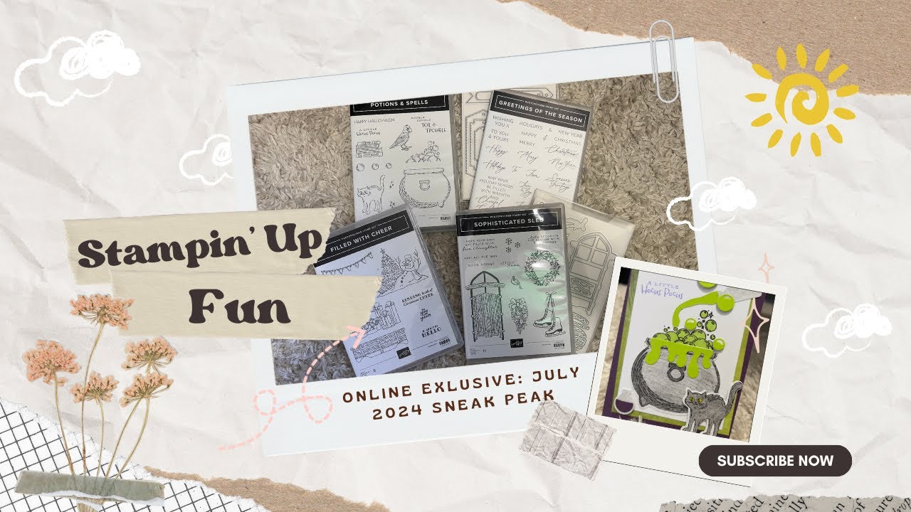 Stampin’ Up Online Exclusive Sneak Peak!!