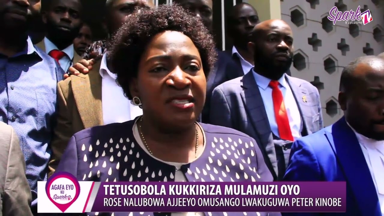TETUSOBOLA KUKKIRIZA MULAMUZI OYO: Rose Nalubowa ajjeeyo omusango lwa kuguwa Peter Kinobe