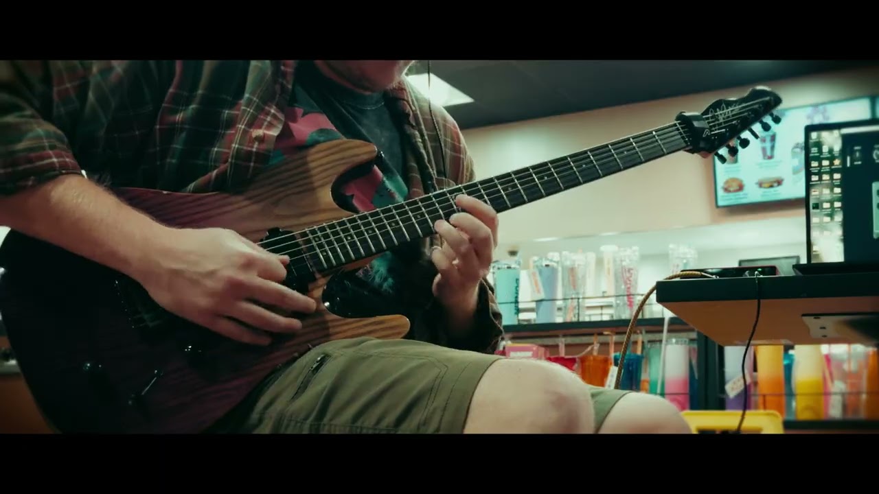 emotional riffs in a dunkin donuts lobby