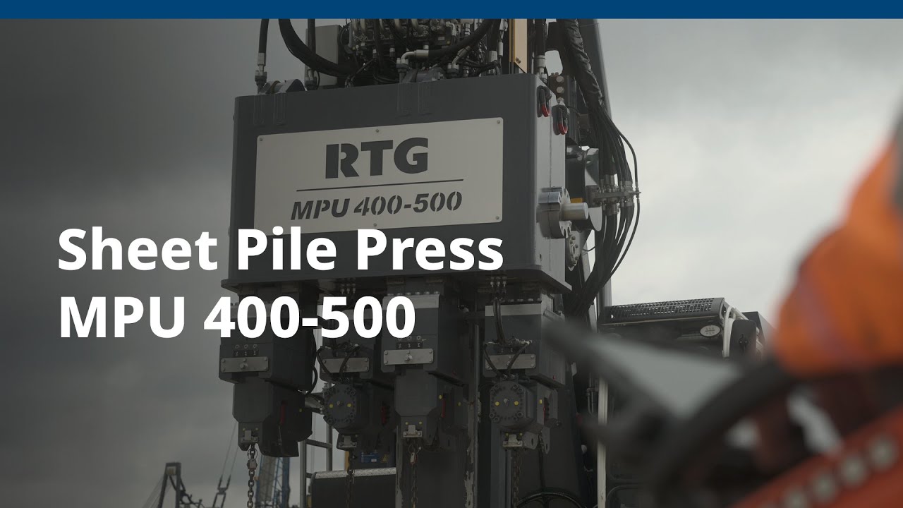 Efficient piling in specialist foundation engineering | RTG Rammtechnik