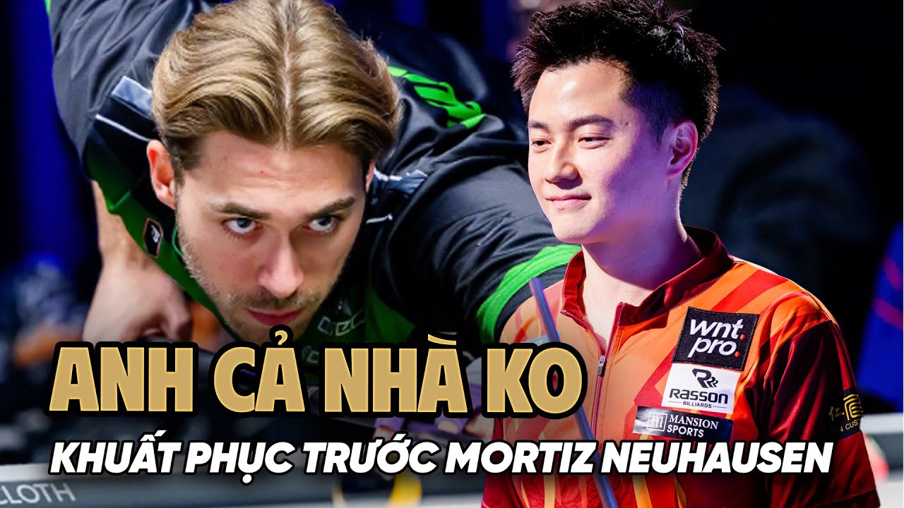 Liên tục bám đuổi nhưng anh cả nhà KO vẫn phải chịu khuất phục trước Mortiz Neuhausen