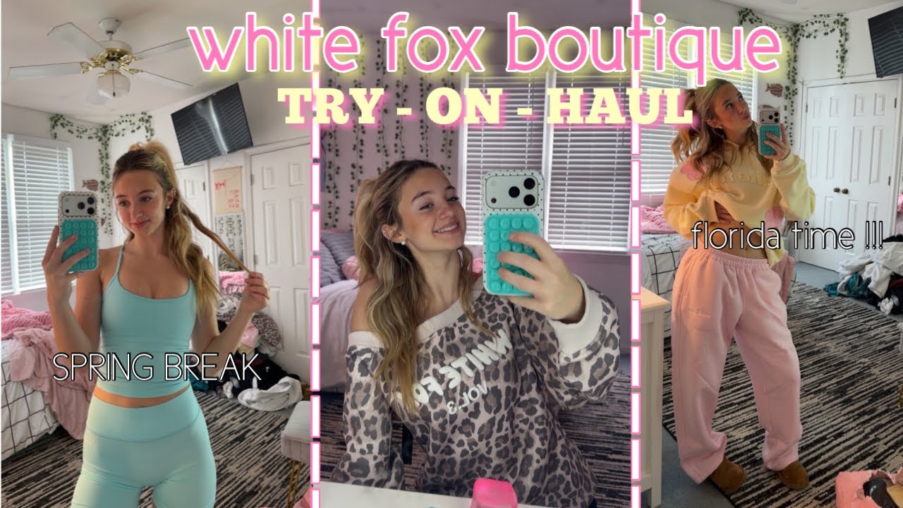 ПРИМЕРКА ВЕСЕННЕЙ КОЛЛЕКЦИИ WHITE FOX!!