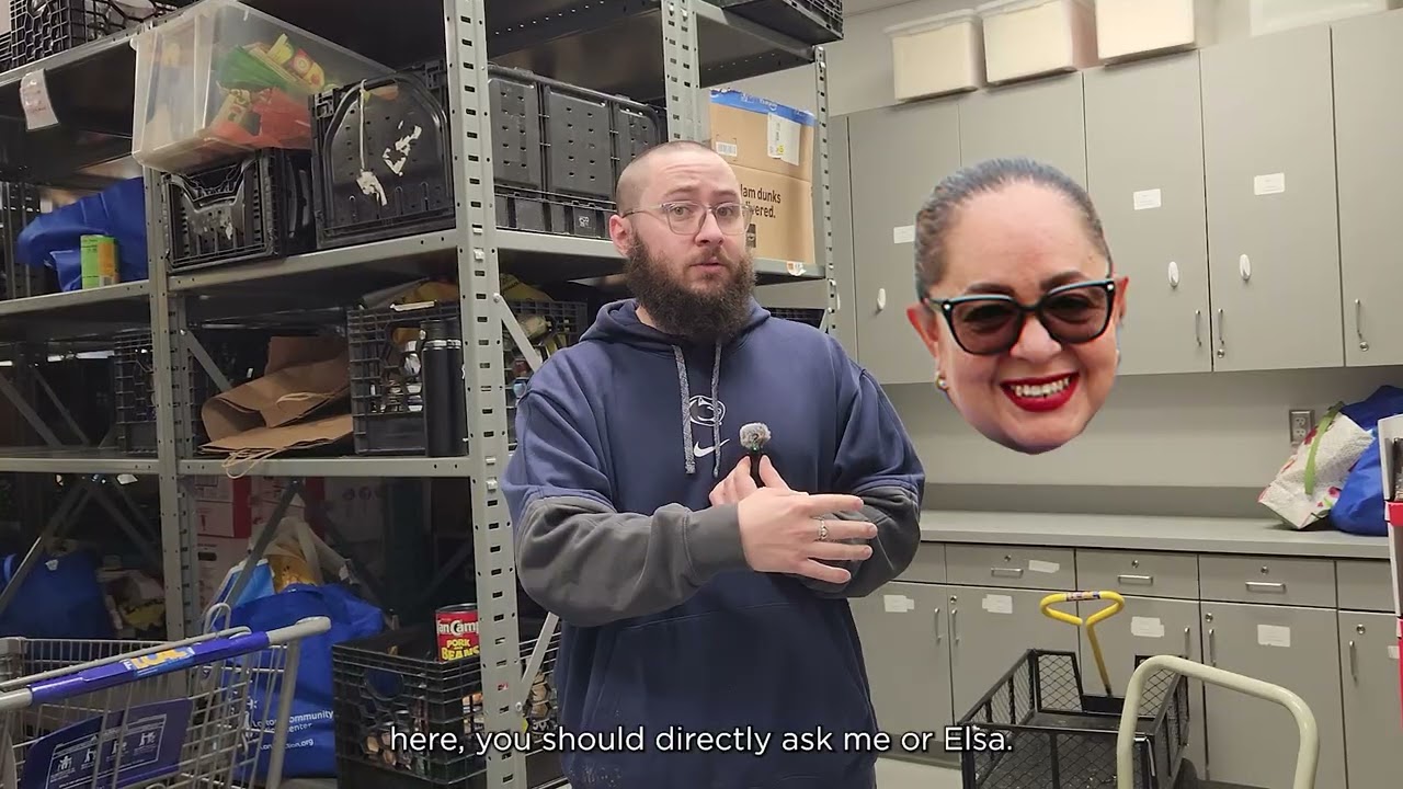 LCAC Volunteer Pantry Tour