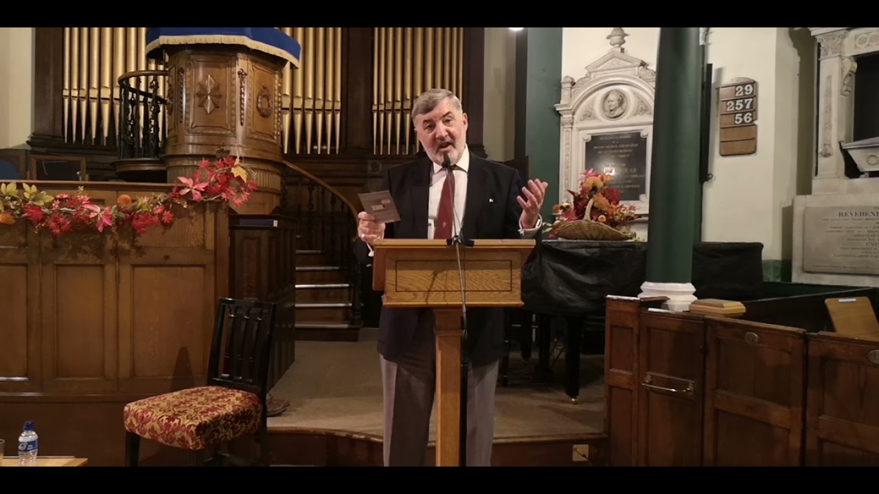 JE Davey book launch 5th November 2021 - John Alderdice interviewed by William Crawley