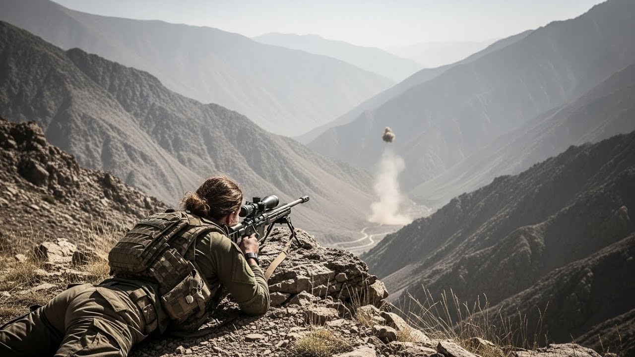 “Who’s She Targeting?” — The SEAL Commander Froze as Her 3,247m Kill Shot Rang Across the Valley