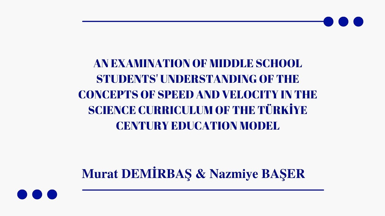 Murat Demirbas - Kirikkale University (Turkey)
