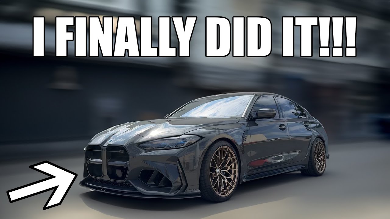 Установка бампера ADRO на мой BMW G80 M3. Стоит ли оно того?