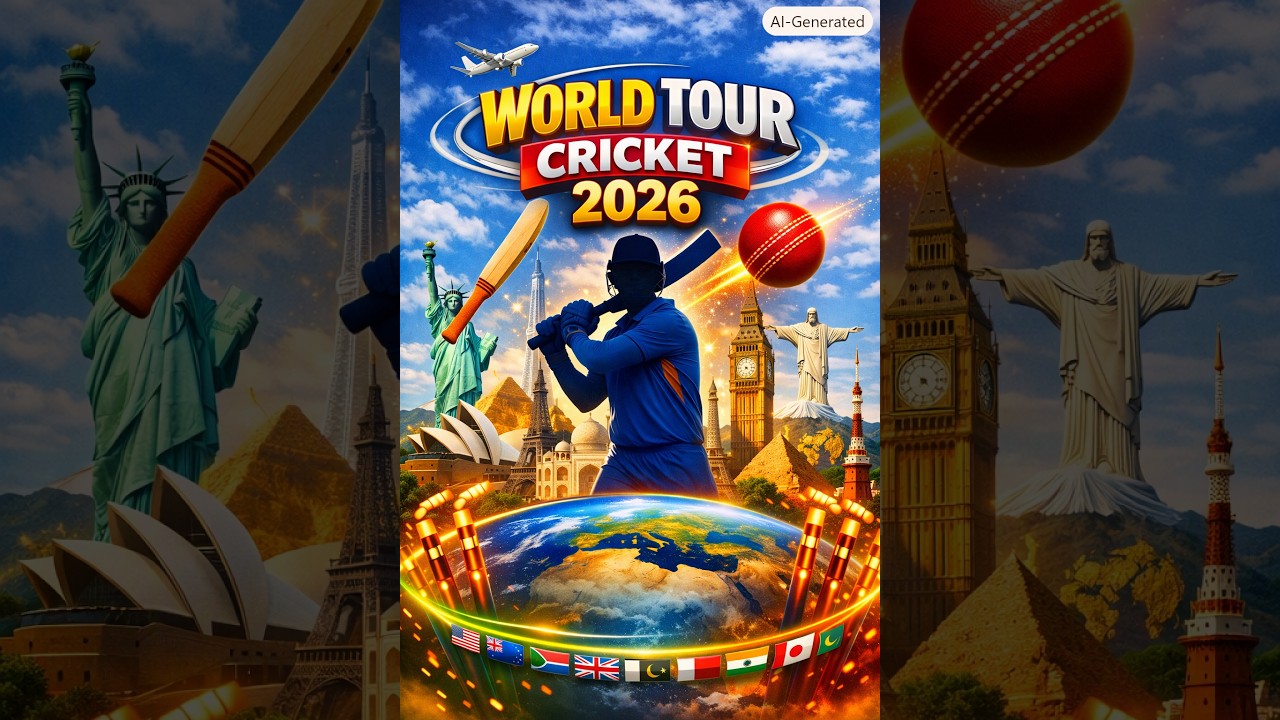 World Tour Cricket 2026: The Real Cricket Revolution! Day  1