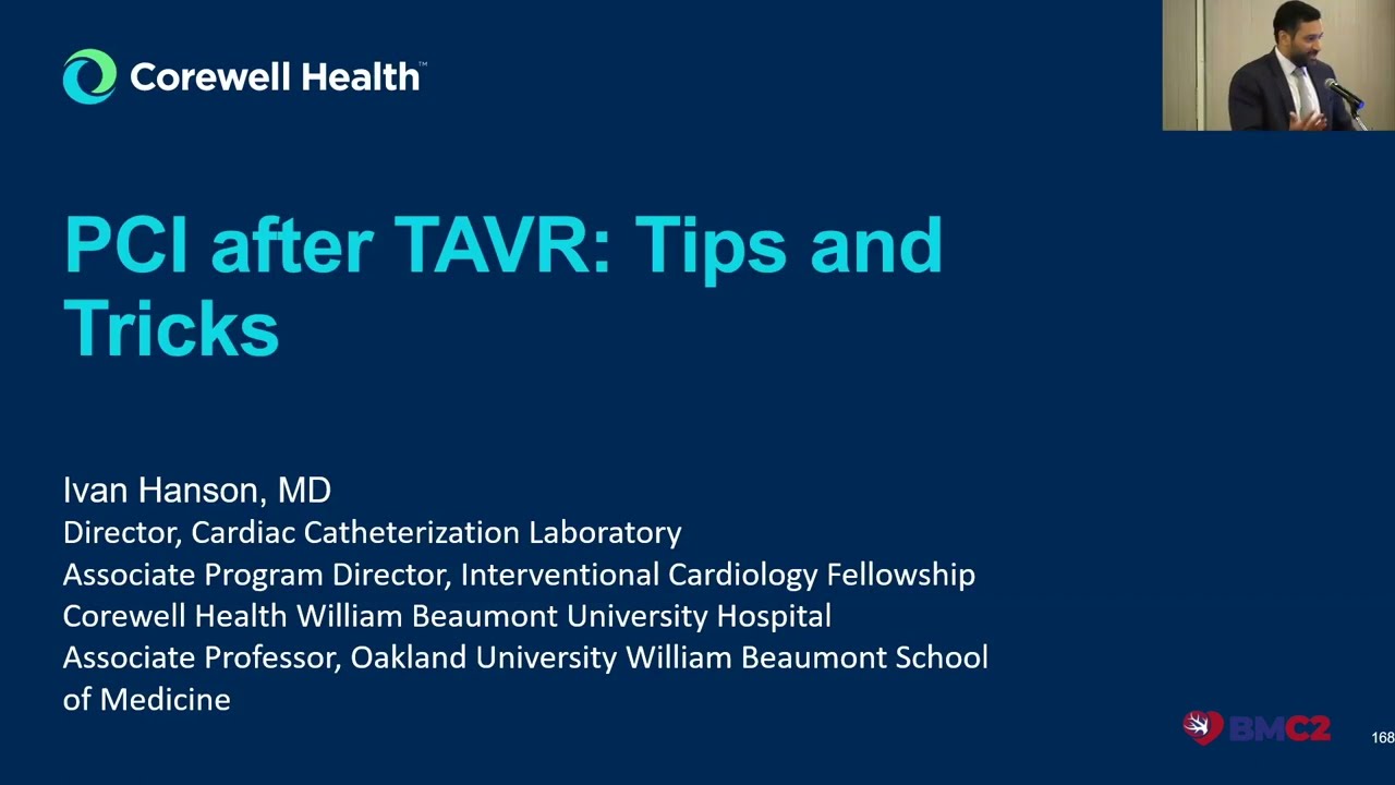 Dr. Ivan Hanson presents 