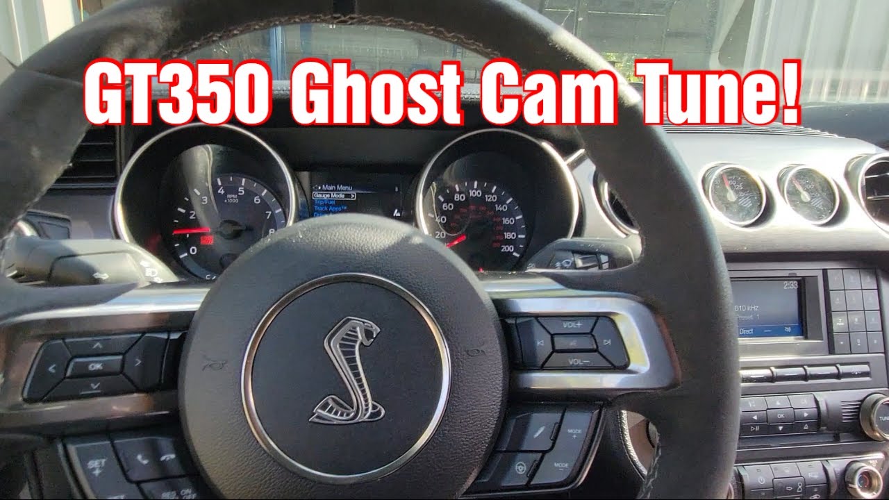 Тюнинг GT350 Ghost Cam 2016 года!