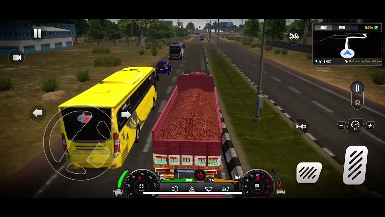 Truck drive kids gaming 
