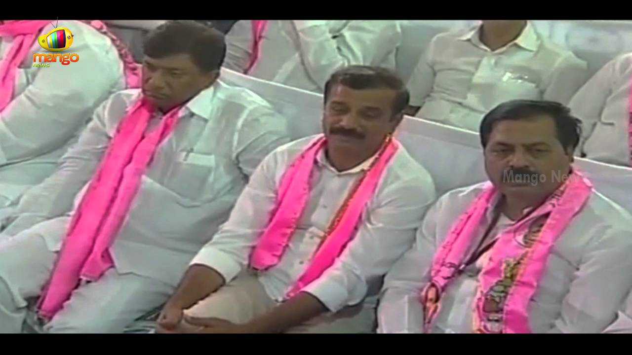 CM KCR Full Speech At TRS Plenary Meet In Khammam | Mango News