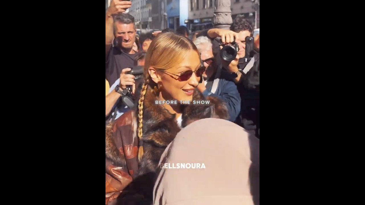 Bella Hadid on ysl runway! #bellahadid #bellahadidedit #supermodel #fashion