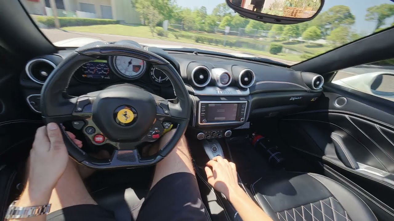 2015 Ferrari California T POV Test Drive