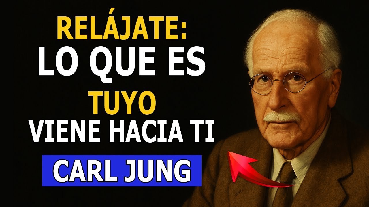 Cuando te relajas, aquello que es tuyo te encontrará | Carl Jung