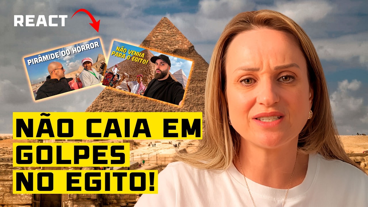 Os golpes no Egito que eles mostram | Como NÃO cair!