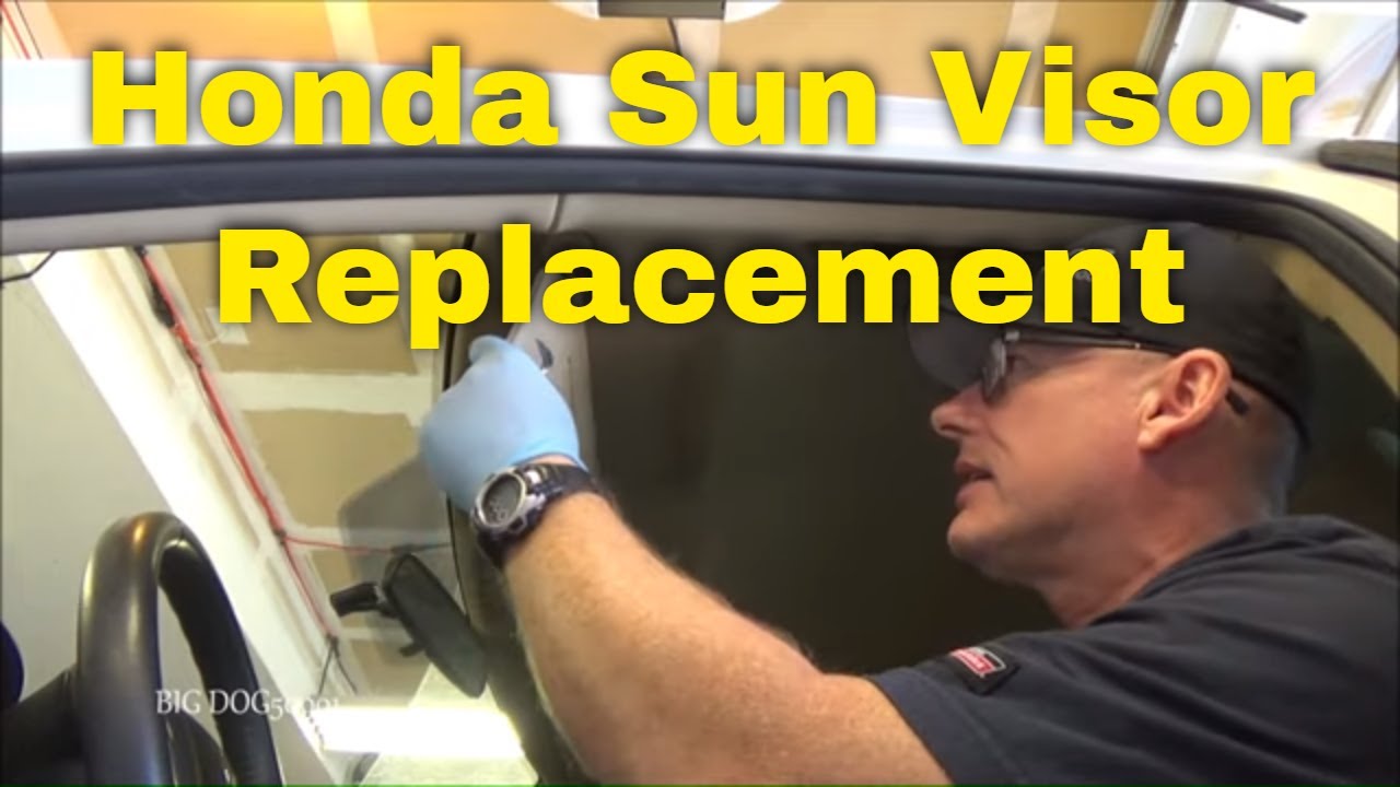 How to Replace a Honda Sun Visor - 2012 Accord (2008-2012 Similar)