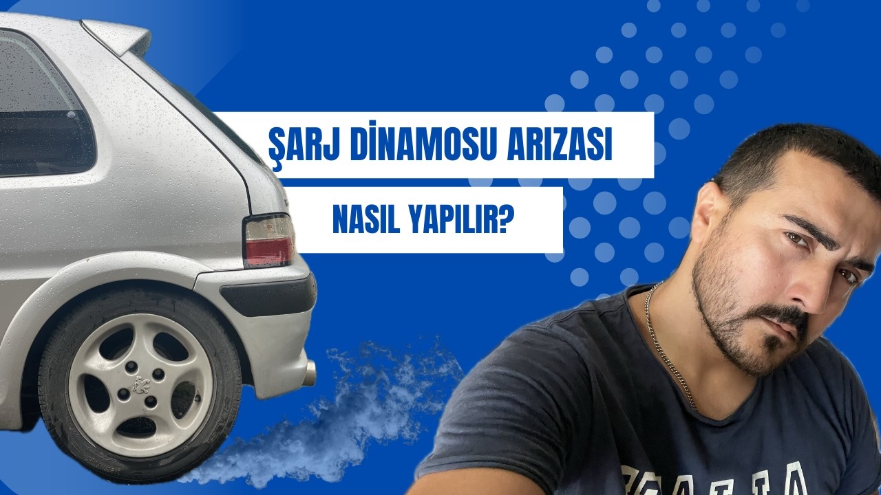 ŞARJ DİNAMOSU ARIZASI | NASIL YAPILIR? | Peugeot 106 Quiksilver