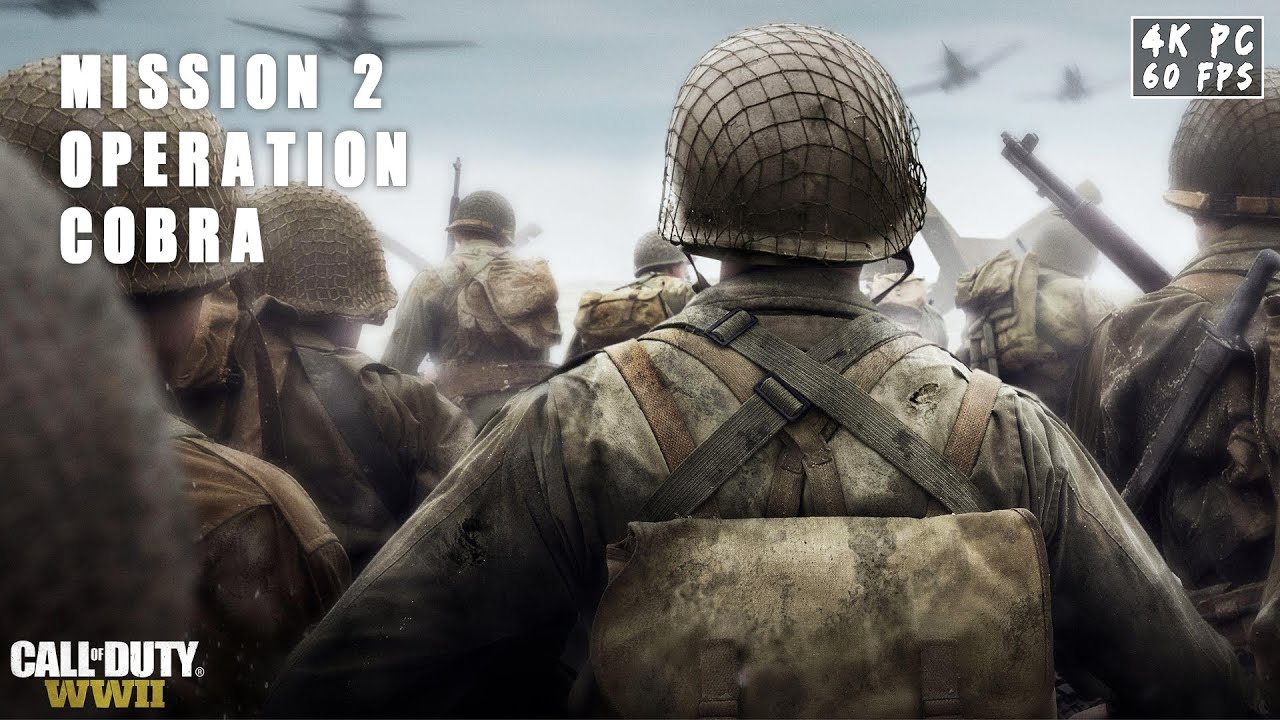 Call of Duty: WWII - OPERATION COBRA - (COD WW2) [4K PC]