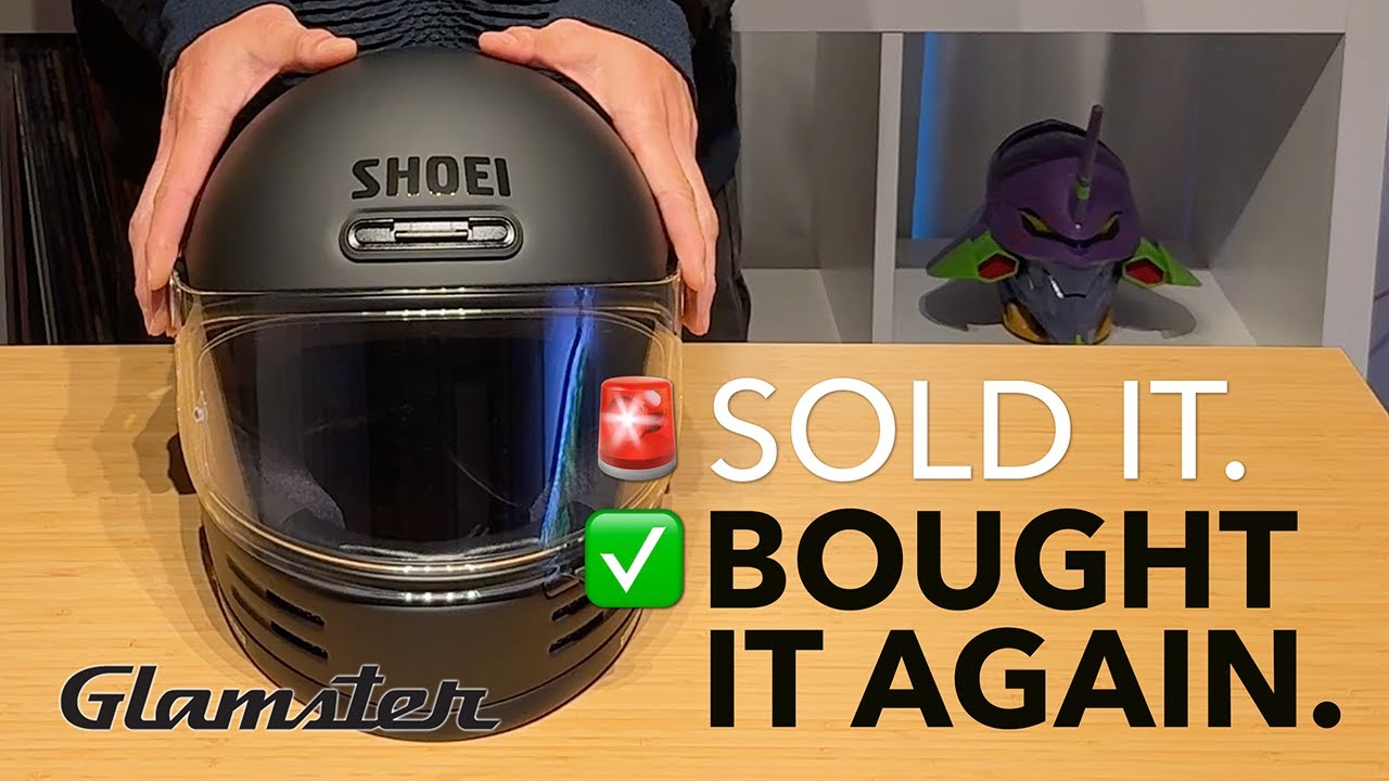 Shoei Glamster: So Good I Bought It Twice あまりにも良かったので2回購入しました