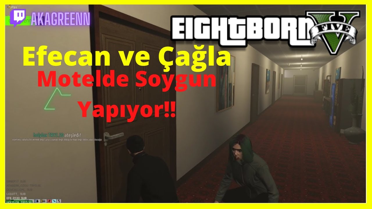 EightbornV l Efecan ve Çağla Motelde Soygun Yapıyor!!