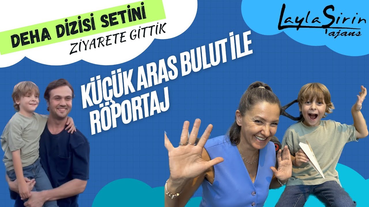 DEHA DİZİSİ setini Ziyarete Gittik- Küçük Aras Bulut İle Röportaj #deha #arasbulutiynemli