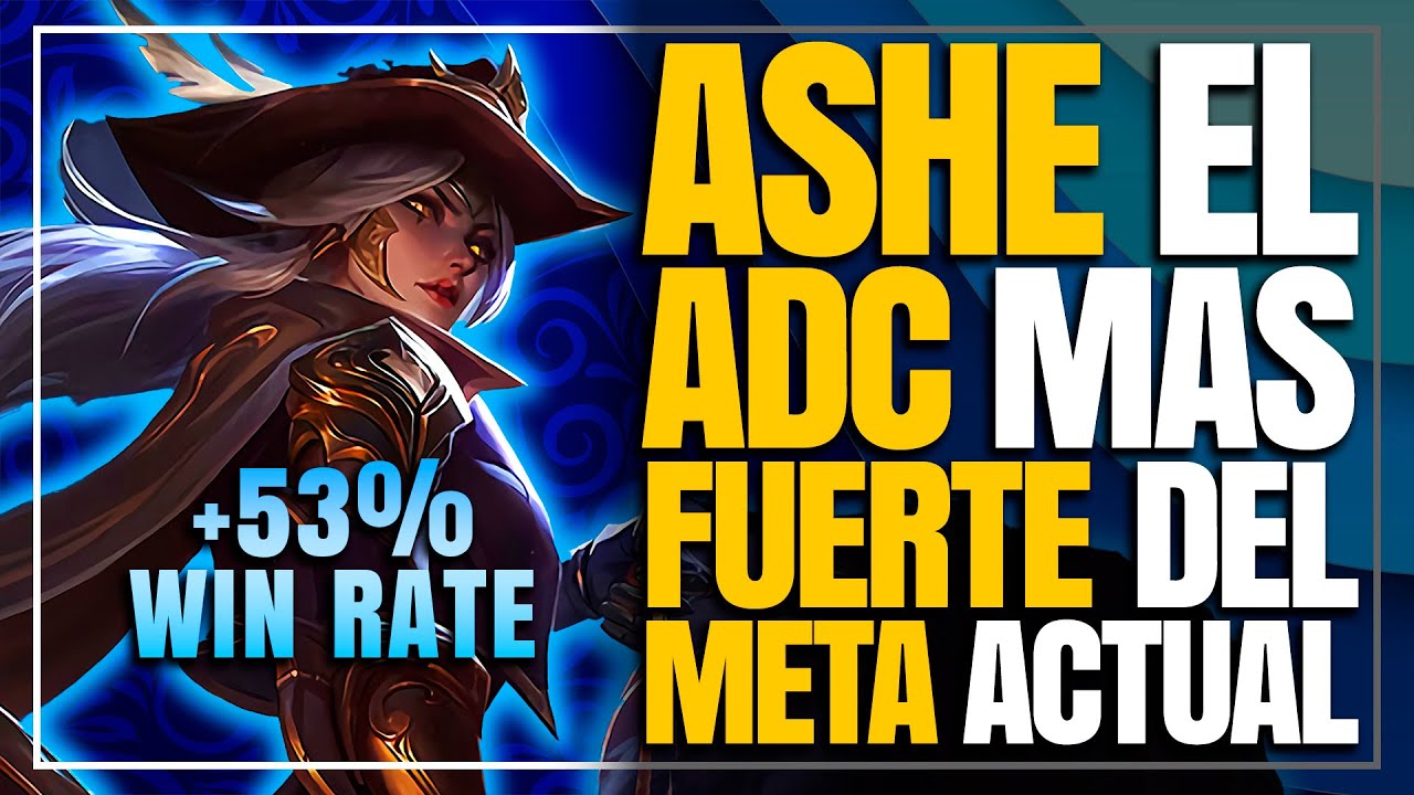 &iquest;Por qu&eacute; Ashe es el ADC m&aacute;s roto ahora? | League of Legends gameplay