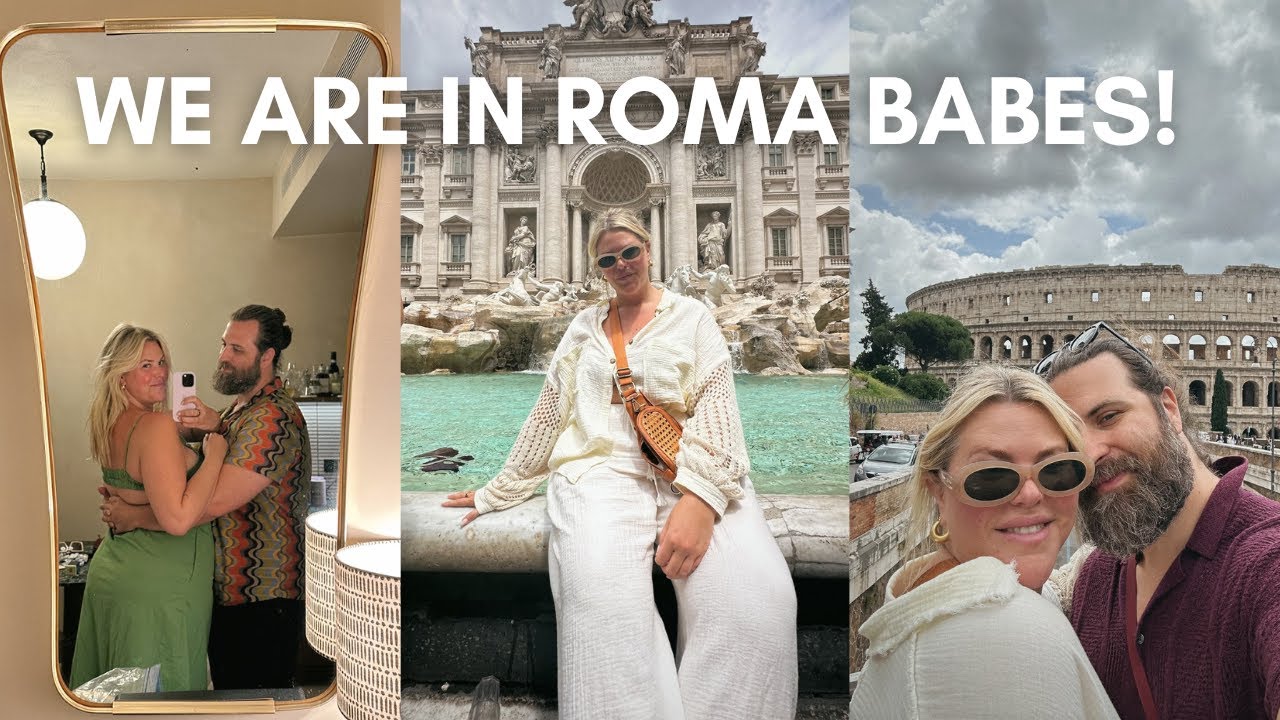 WE ARE IN ROMA | SPARKY AND ME TAKE ROME | TRAVEL VLOG