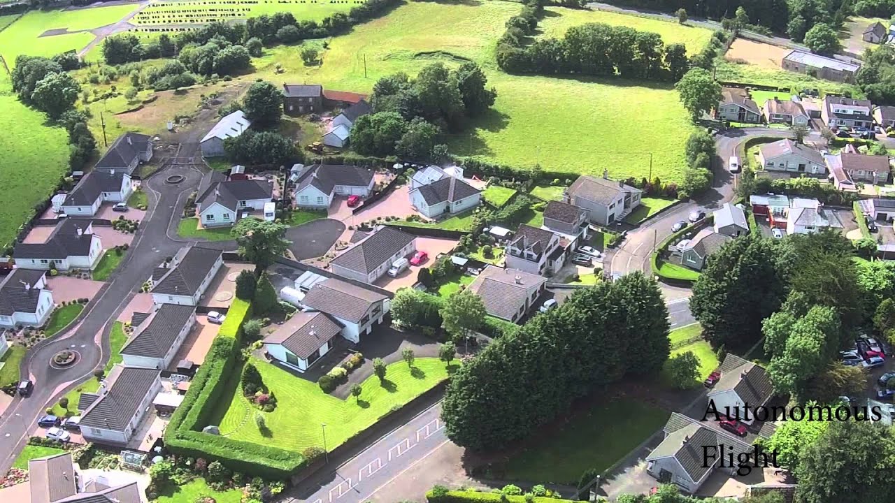 Aerial View of Cullybackey Ballymena