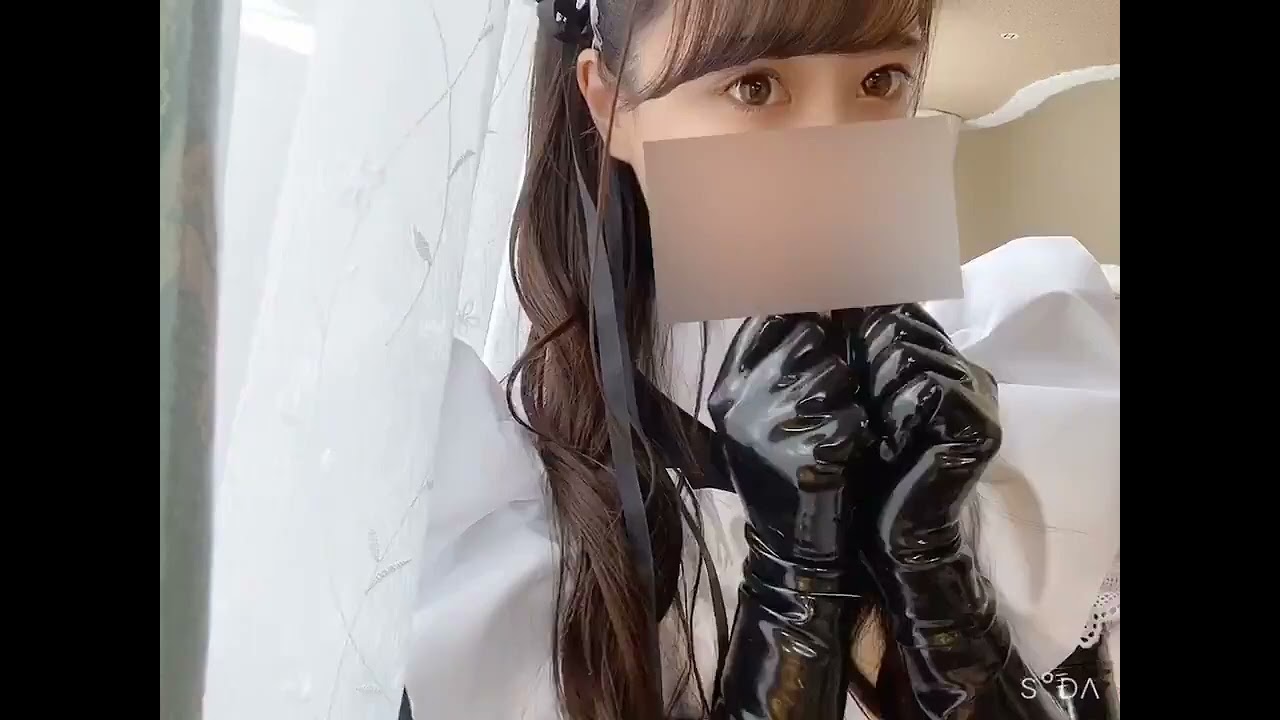 Latex opera gloves maid (sakurako666)