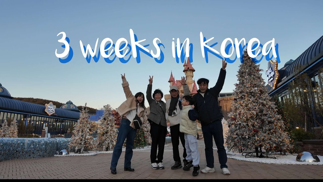 [2025.12.14~01.05] 영상일기 : 한국에서의 짧은 3주