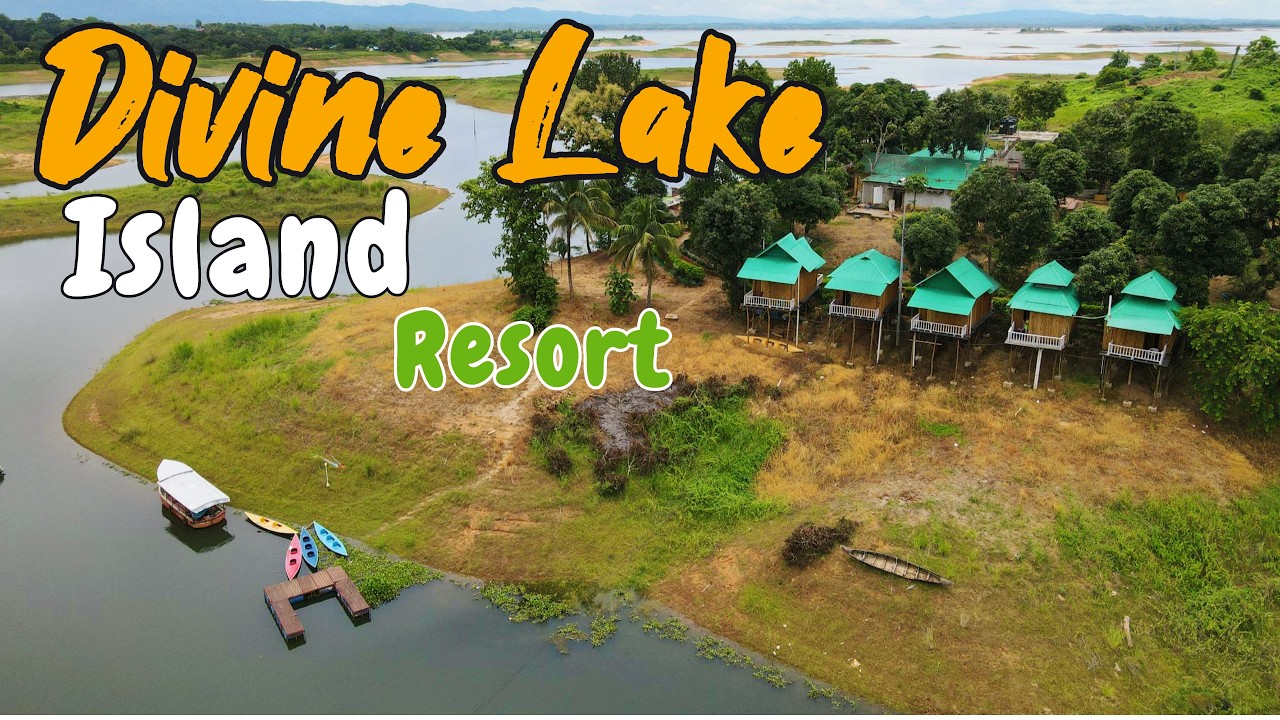 Курорт Divine Lake Island | Небольшой уединенный островной курорт посреди озера в Рангамати | Кур...