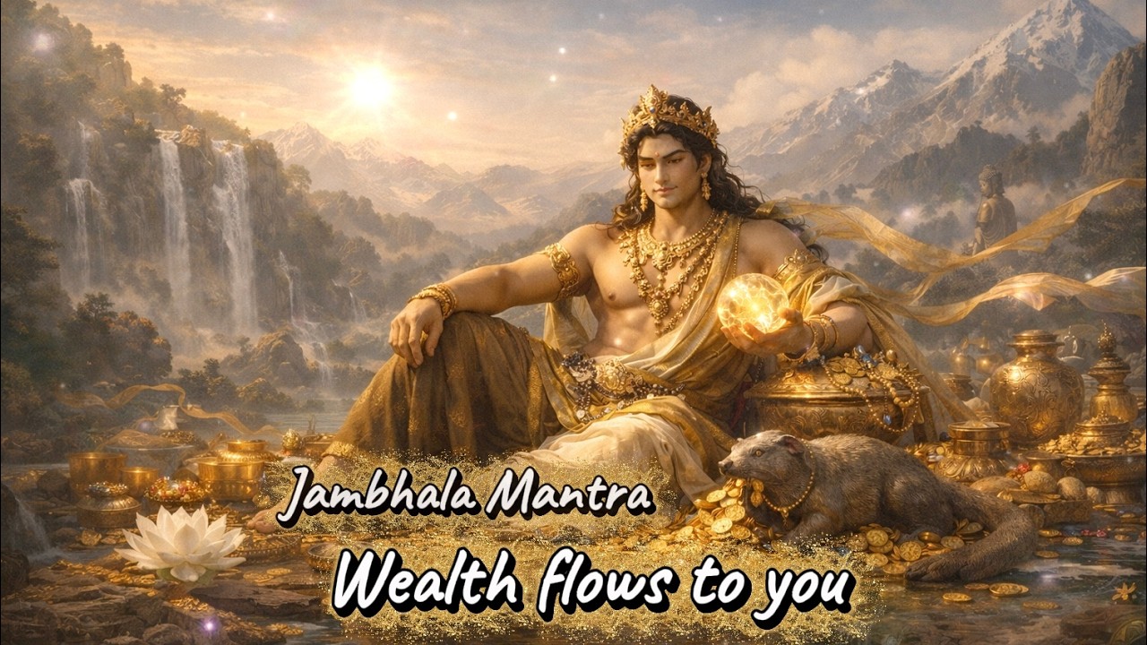Listen to this for Every Morning 🎧 Jambhala Mantra✨Wealth Attraction Meditation