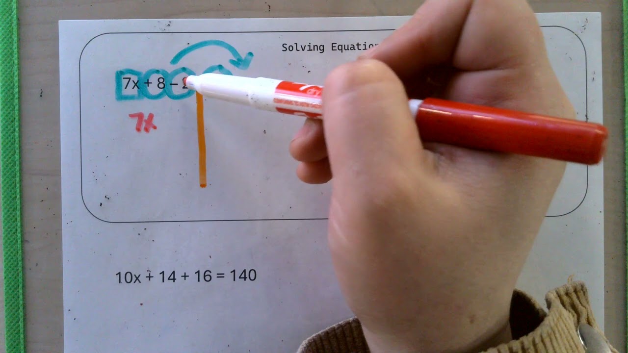 Week 2 Video Solving Equations